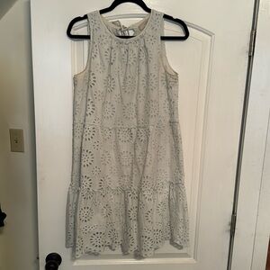 Eyelet LOFT dress